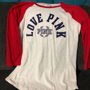 Victoria’s Secret PINK Baseball Tee